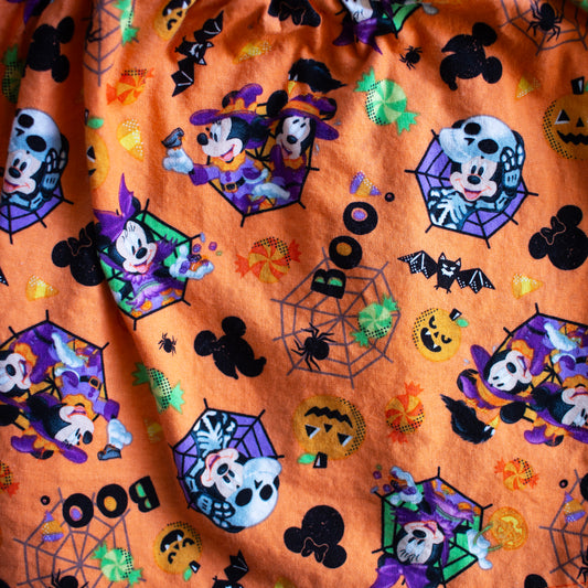 Mickey and Minnie Halloween Skirt
