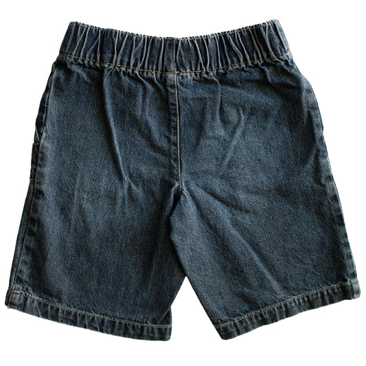 Drawstring Jean Shorts