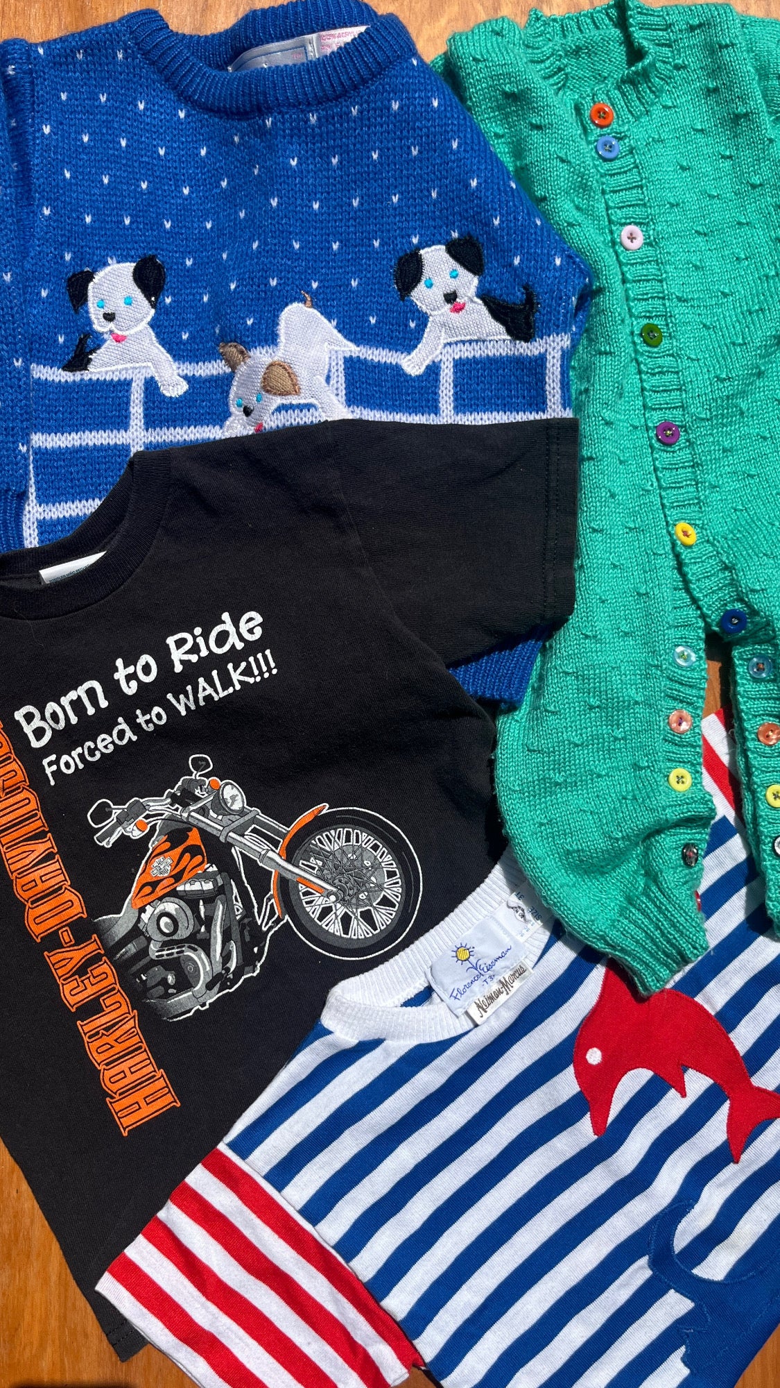 3 Piece Kid’s Vintage Custom Bundle