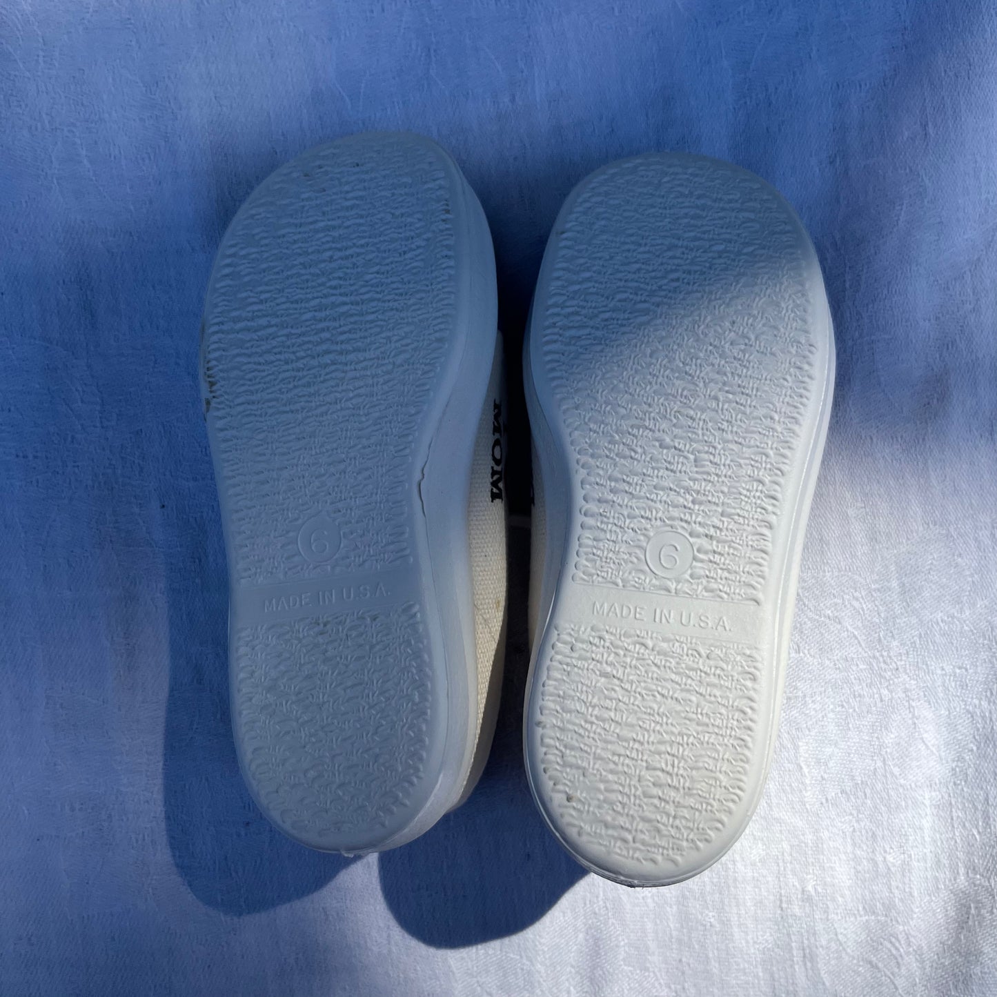 1980's I LOVE MOM and DAD Toddler Shoes