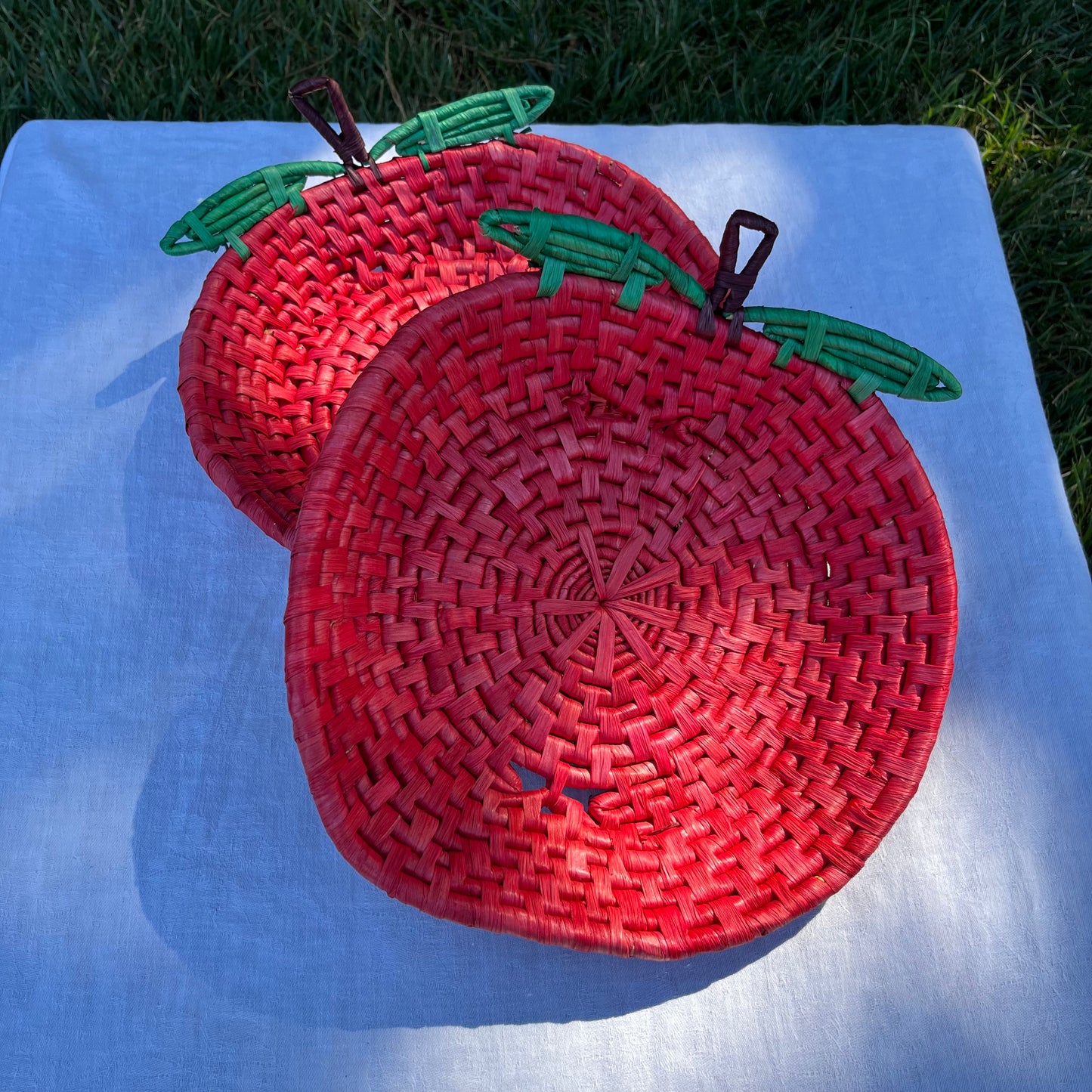 Woven Apple Baskets