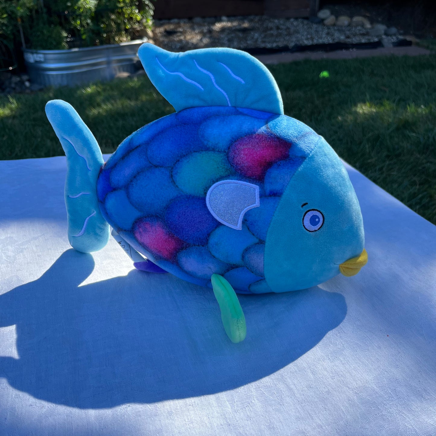 1992 Rainbow Fish Plushie