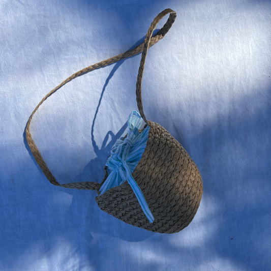 Woven Basket Bag