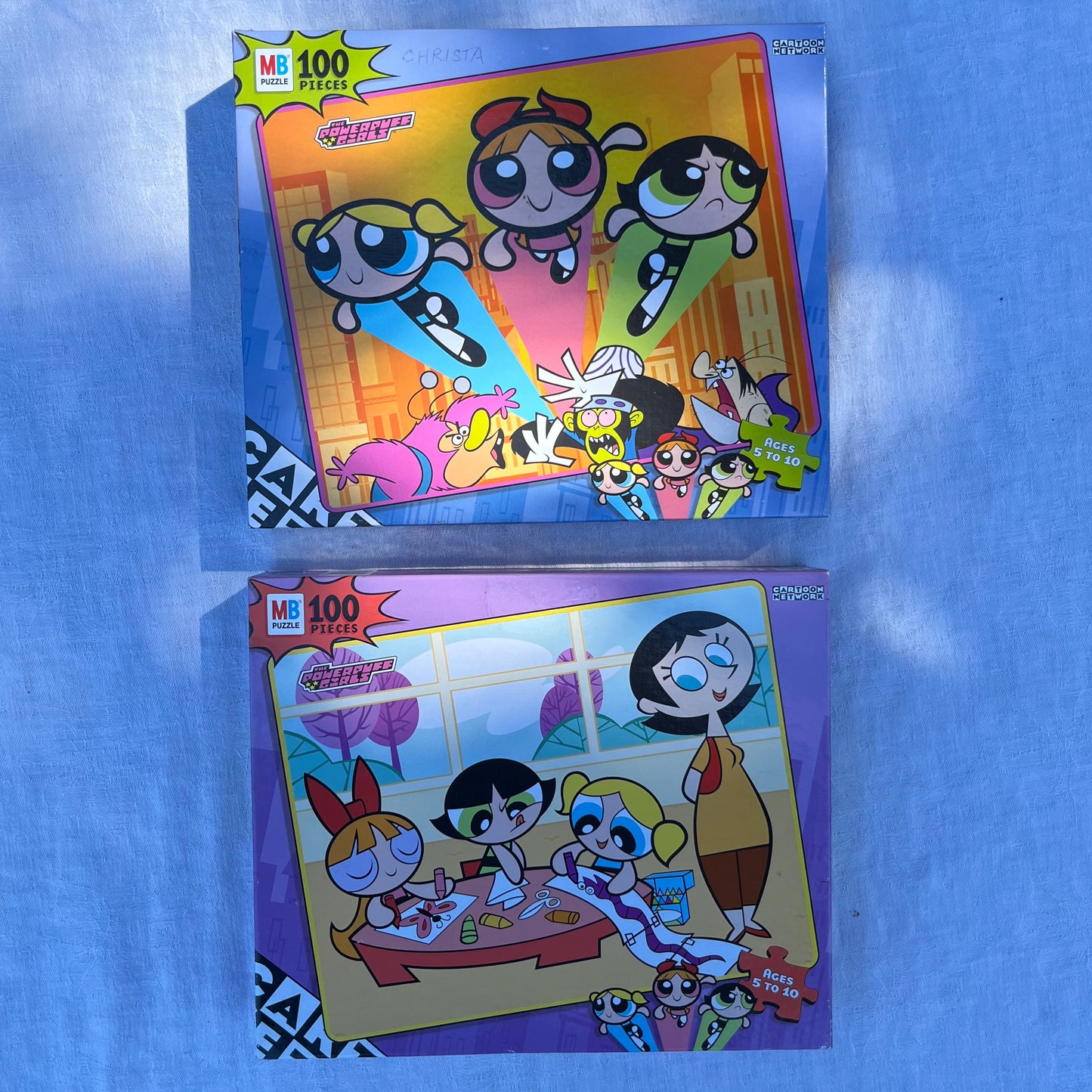 2000 Cartoon Network Powerpuff Girls Villian Puzzle