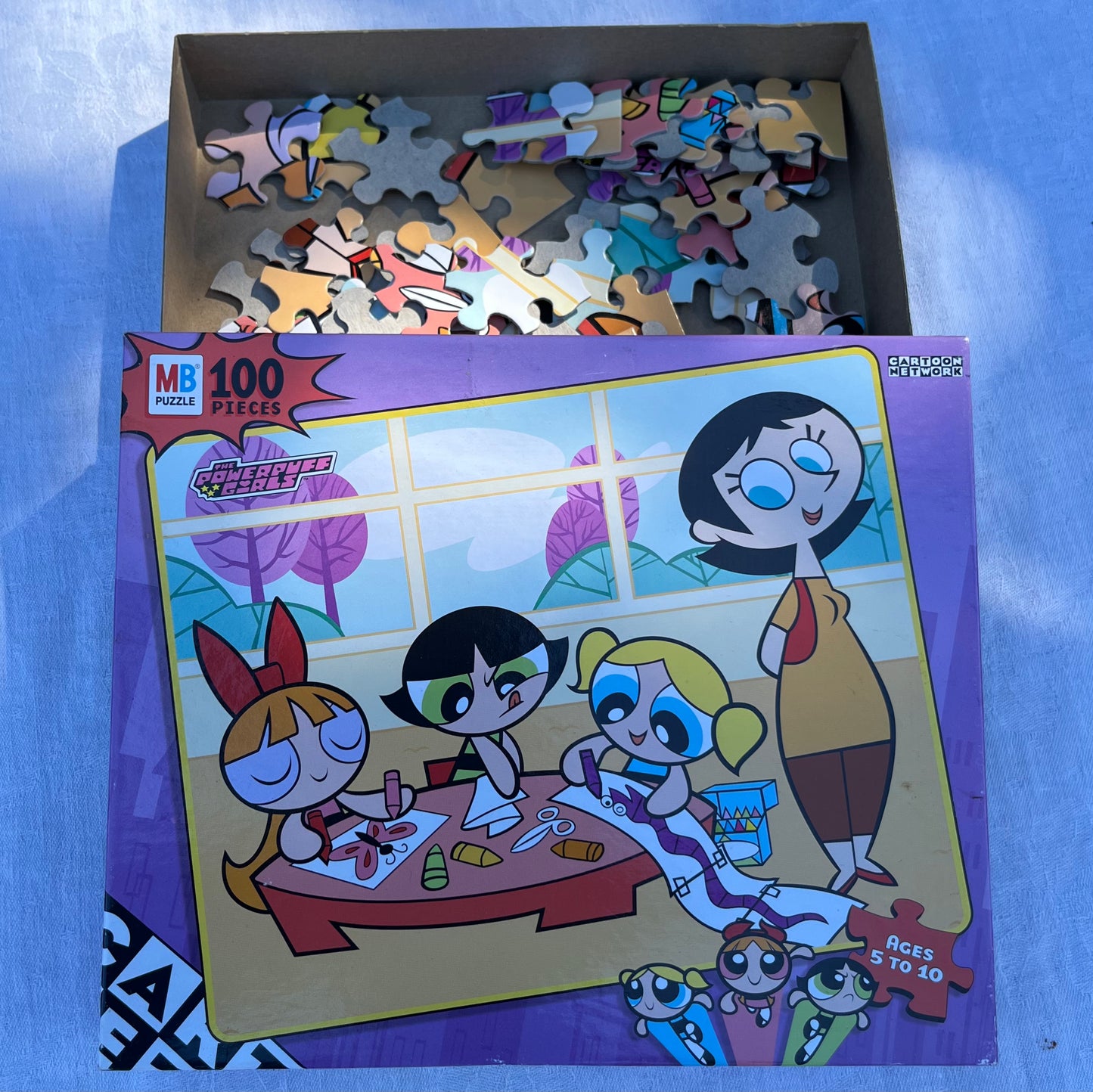 2000 Cartoon Network Powerpuff Girls School Puzzle