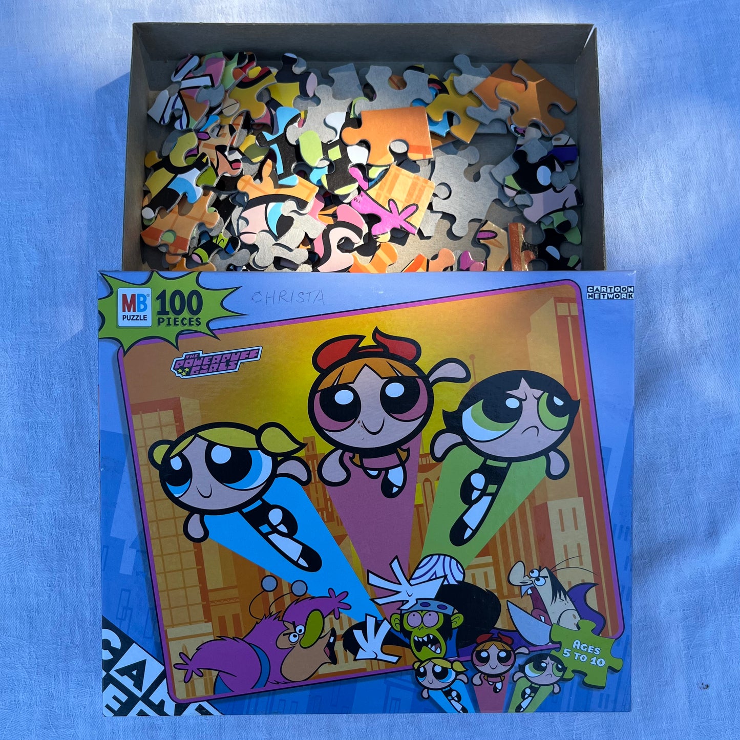 2000 Cartoon Network Powerpuff Girls Villian Puzzle