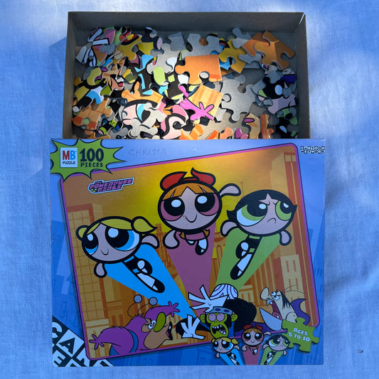 2000 Cartoon Network Powerpuff Girls Villian Puzzle