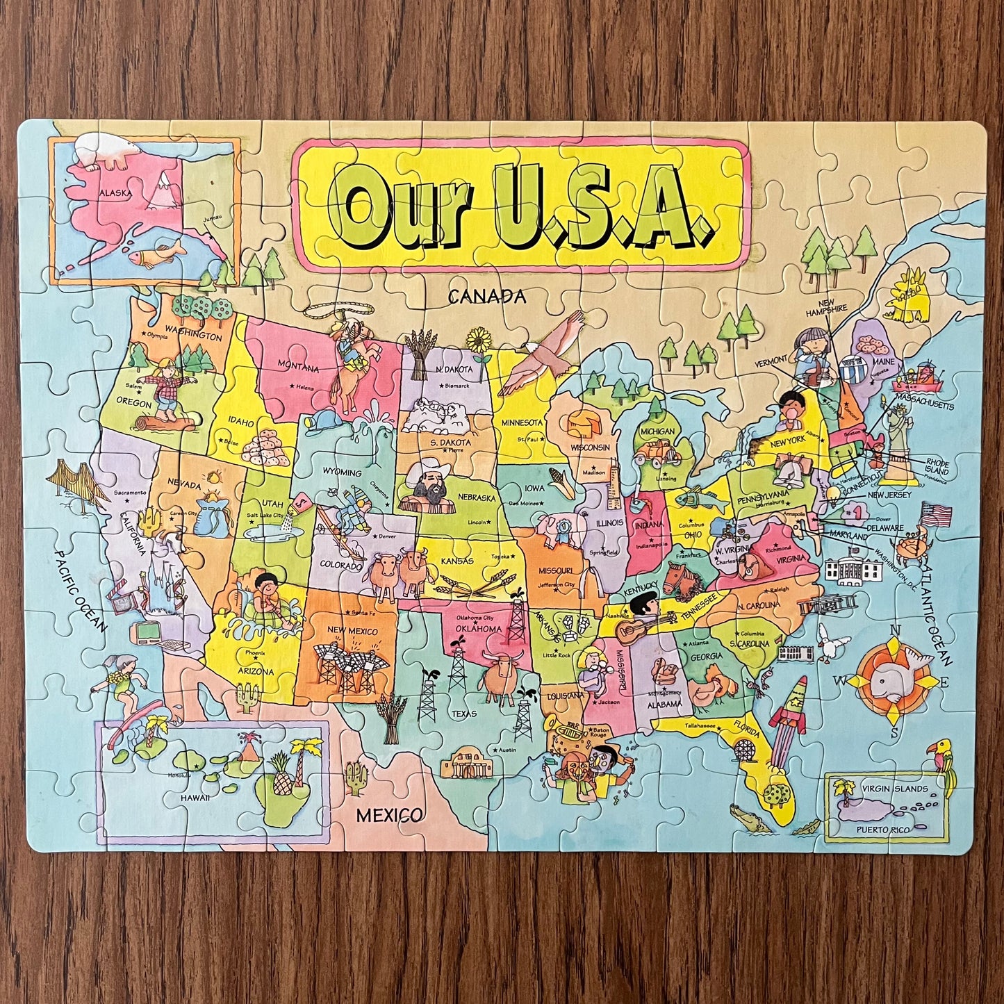1993 Our U.S.A. Puzzle
