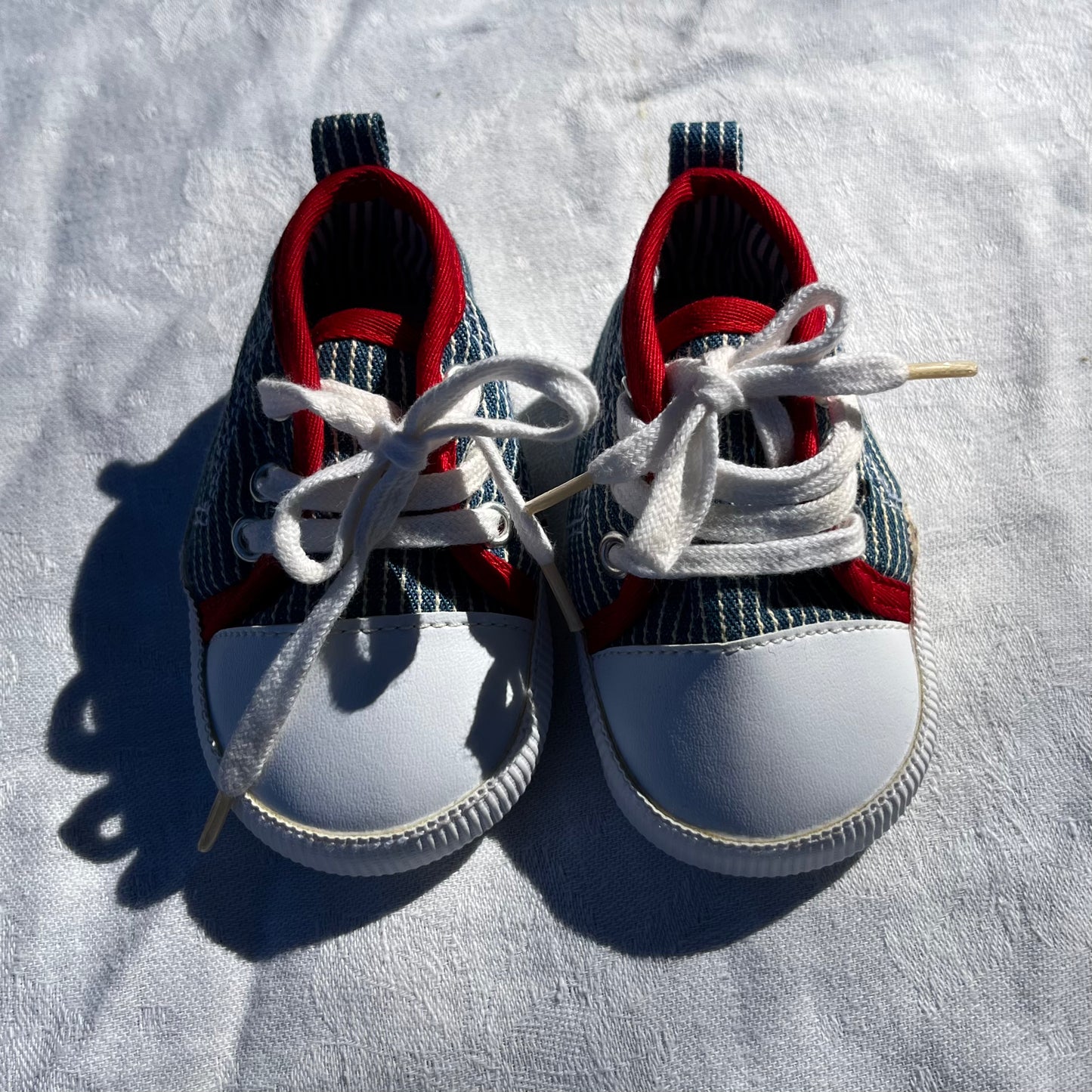 Pin Striped Baby Soft Shoes