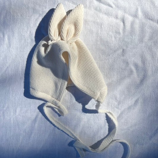 Knit Bunny Bonnet