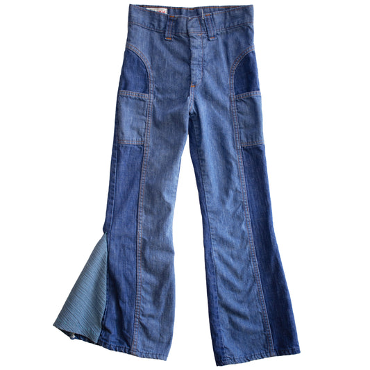 Billy the Kid Flared Denim Jeans
