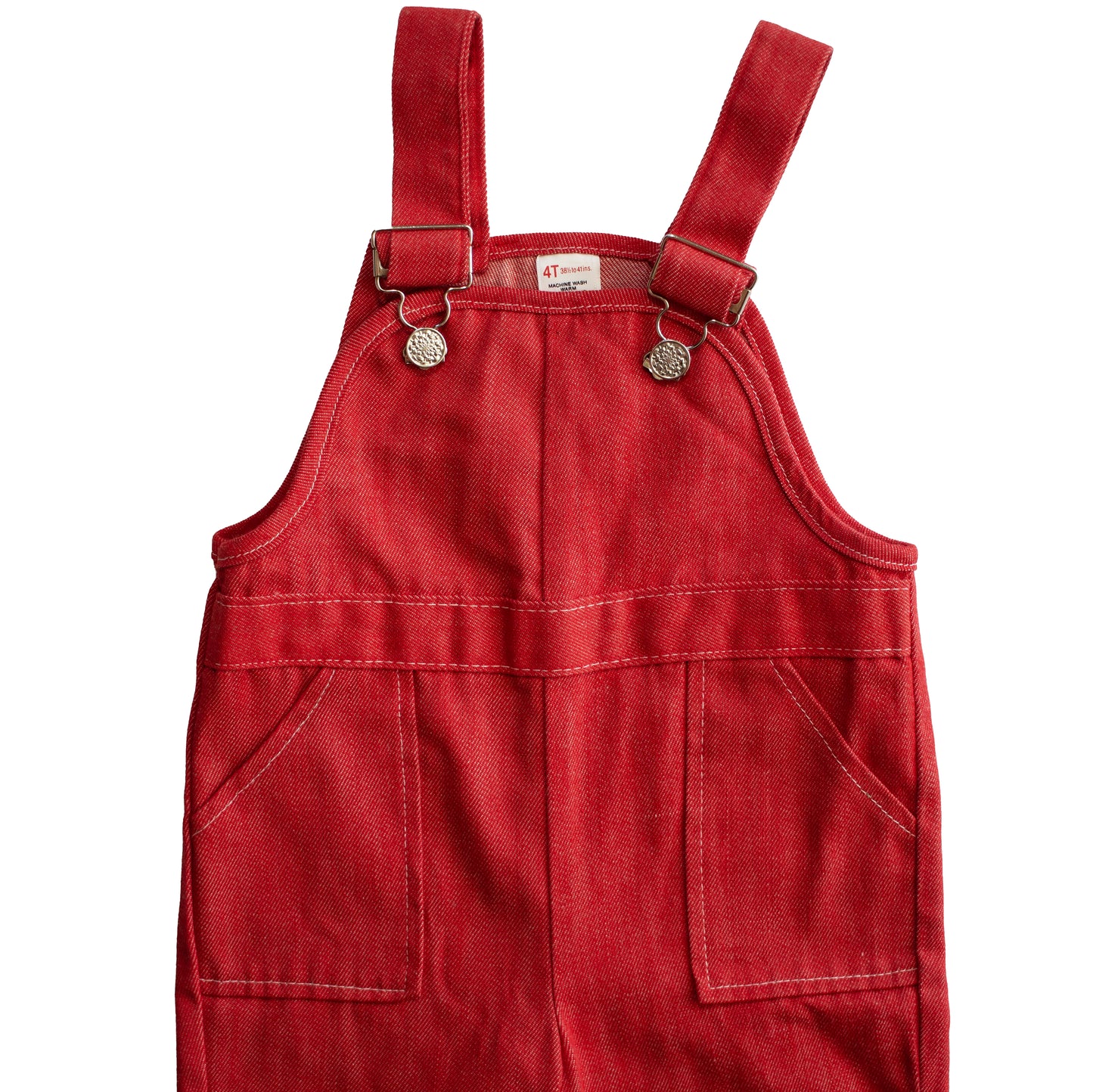 Sears Red Denim Overalls