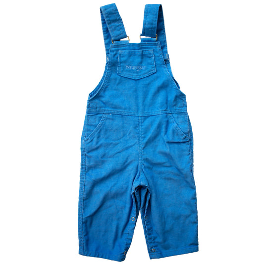 Wrangler Blue Corduroy Overalls