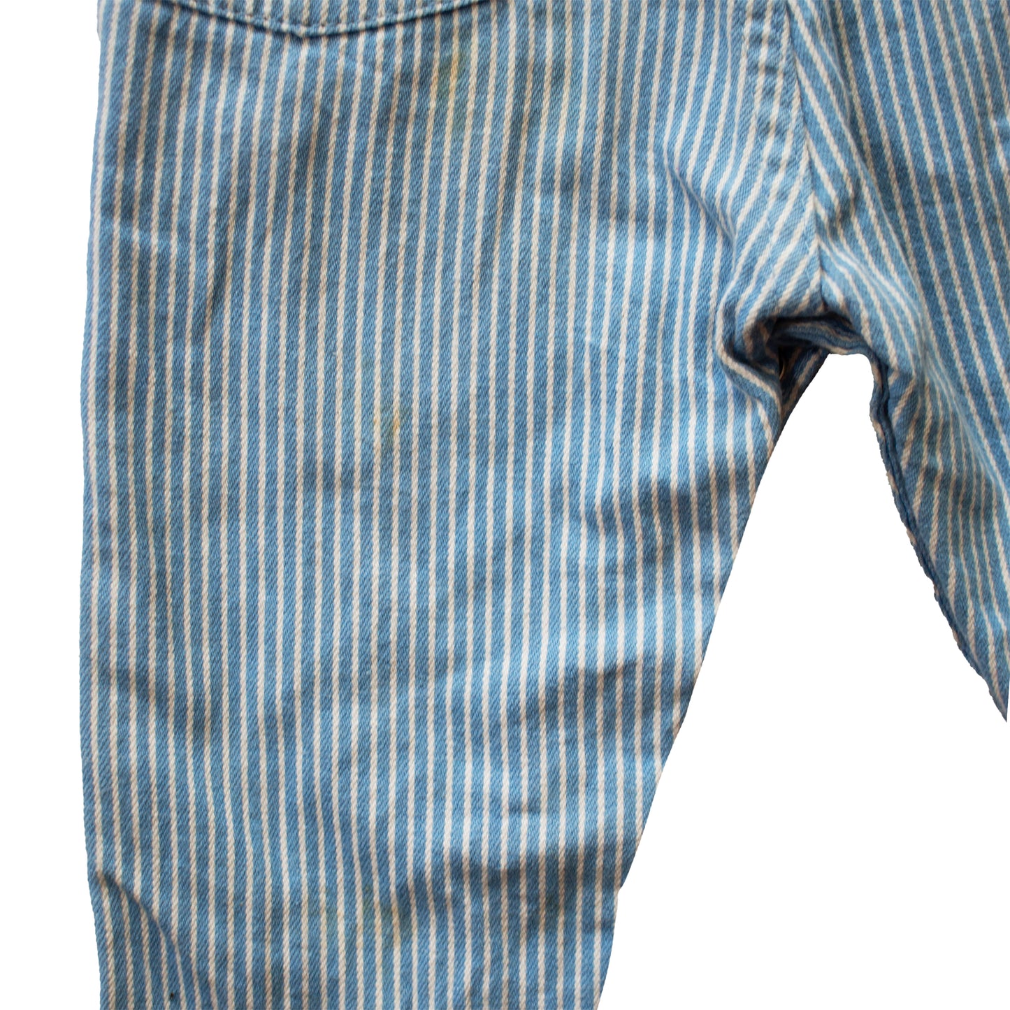 OshKosh Baby Blue Striped Overalls