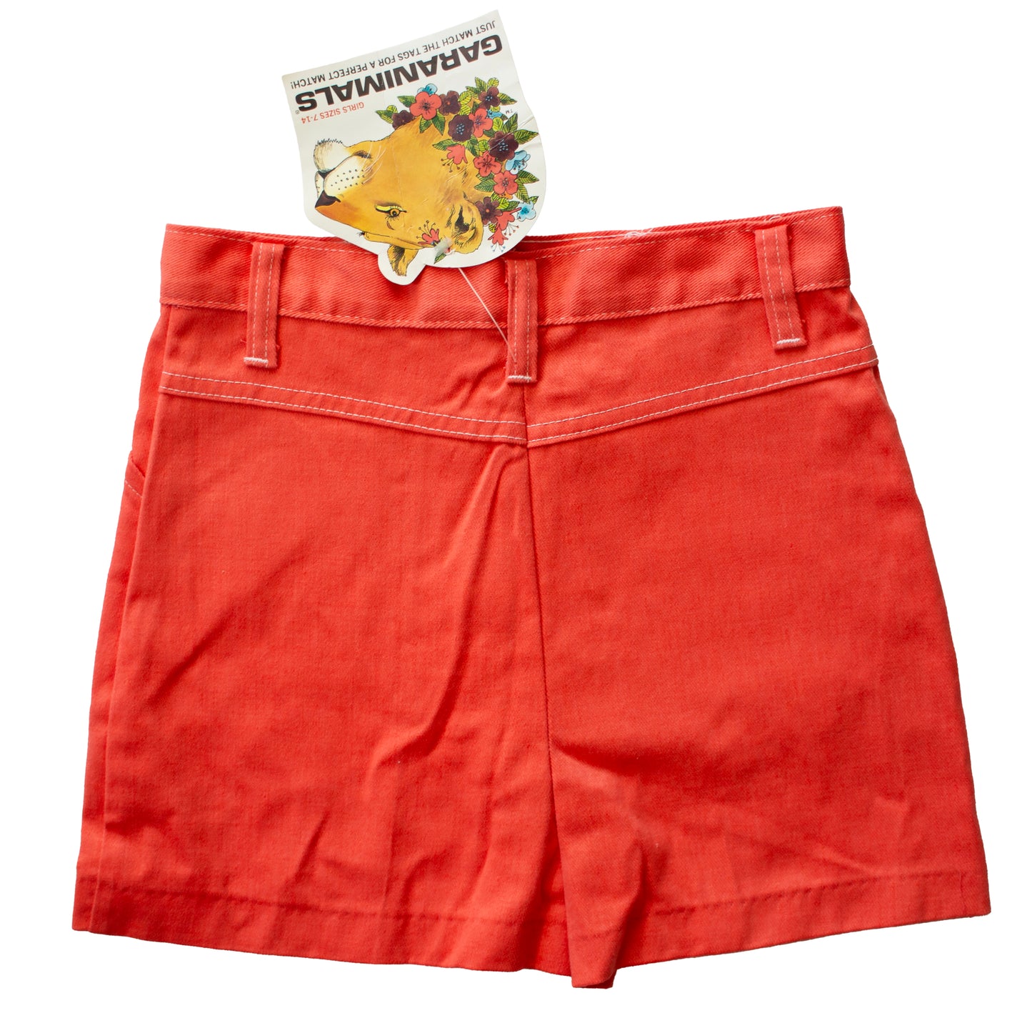 1970's Coral Garanimals Shorts