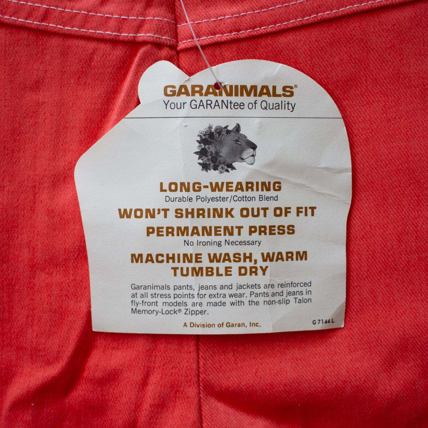 1970's Coral Garanimals Shorts