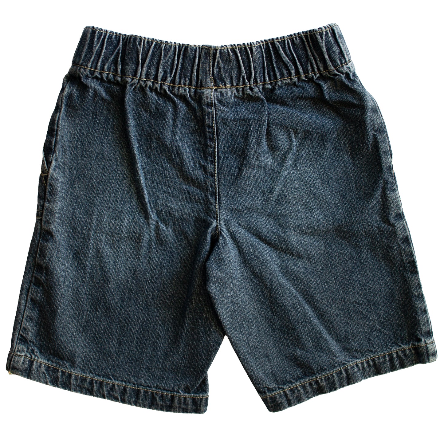 Drawstring Jean Shorts
