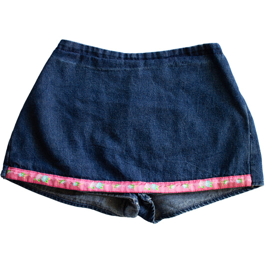 Denim Skort