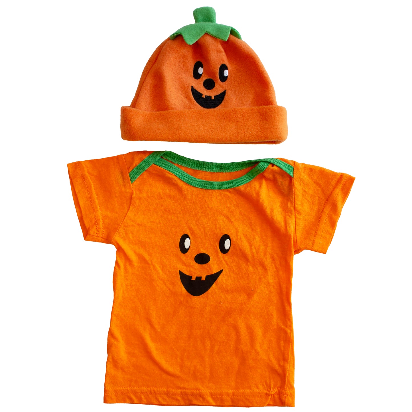 Jack-O-Latern Hat and Shirt Set