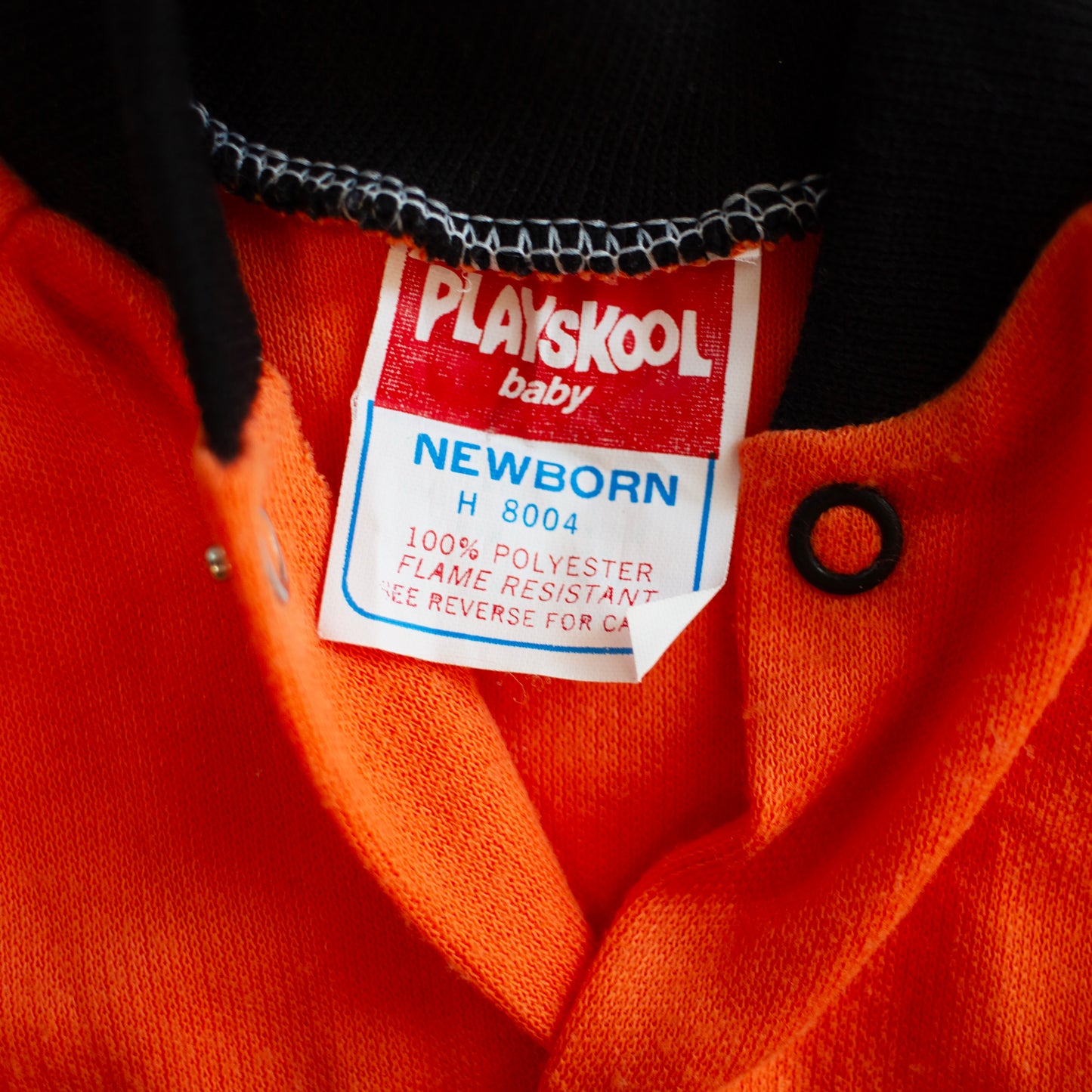 1980s Mom's Lil Pumpkin Sleeper and Bib Set